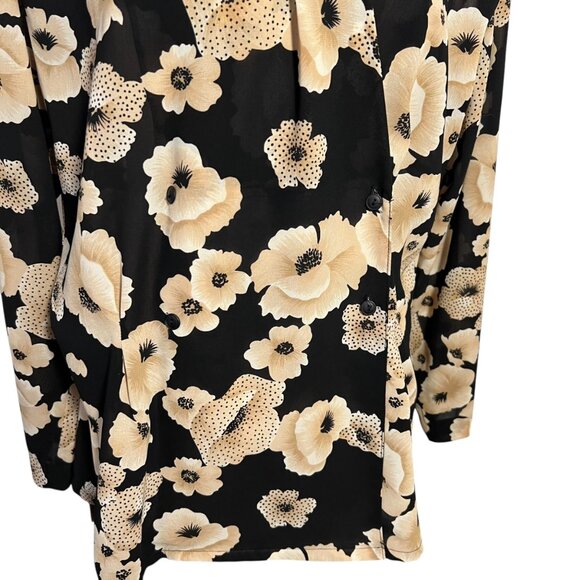 Vintage Pendleton Sheer Top Asian Inspired Whimsigoth Indie Boho Size XL - Picture 3 of 11